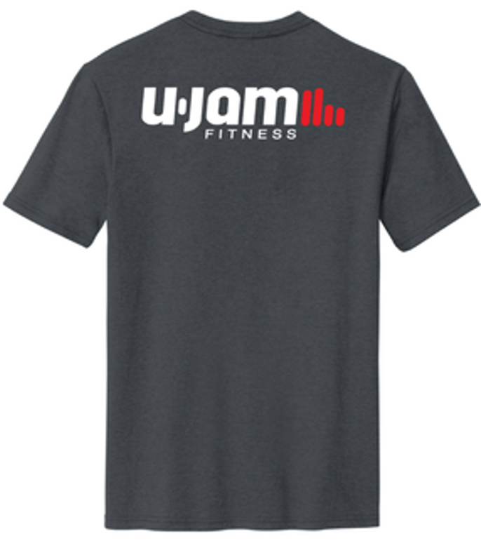 Gray Short Sleeve T-Shirt With Large Unity Mark