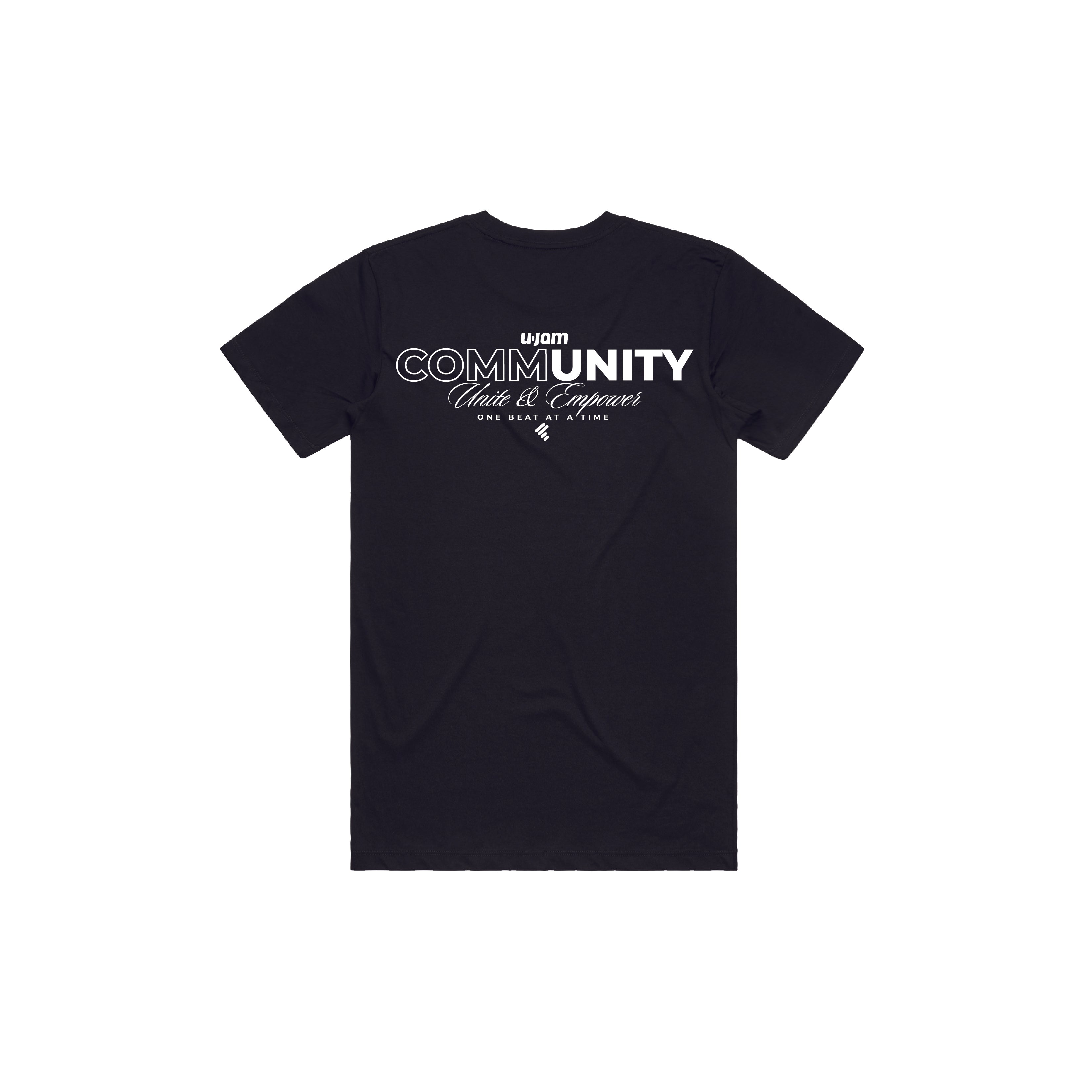 Jersey Tee Premium Short Sleeve Black Members Only (Community Unite & Empower)