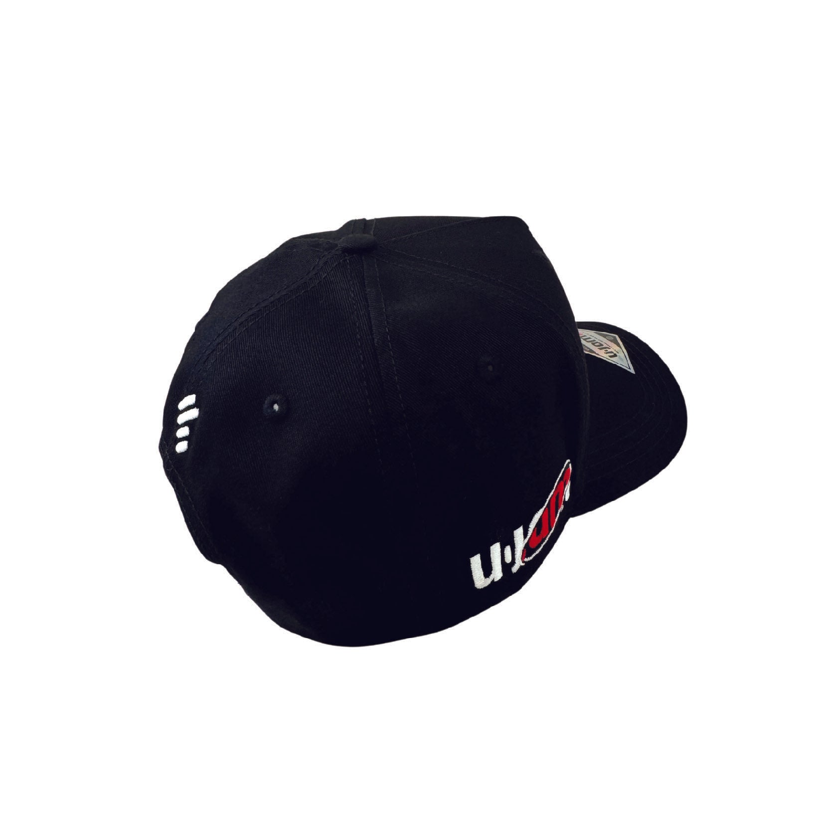 Black Unity Crest Snapback Hat w/Side Oval Logo