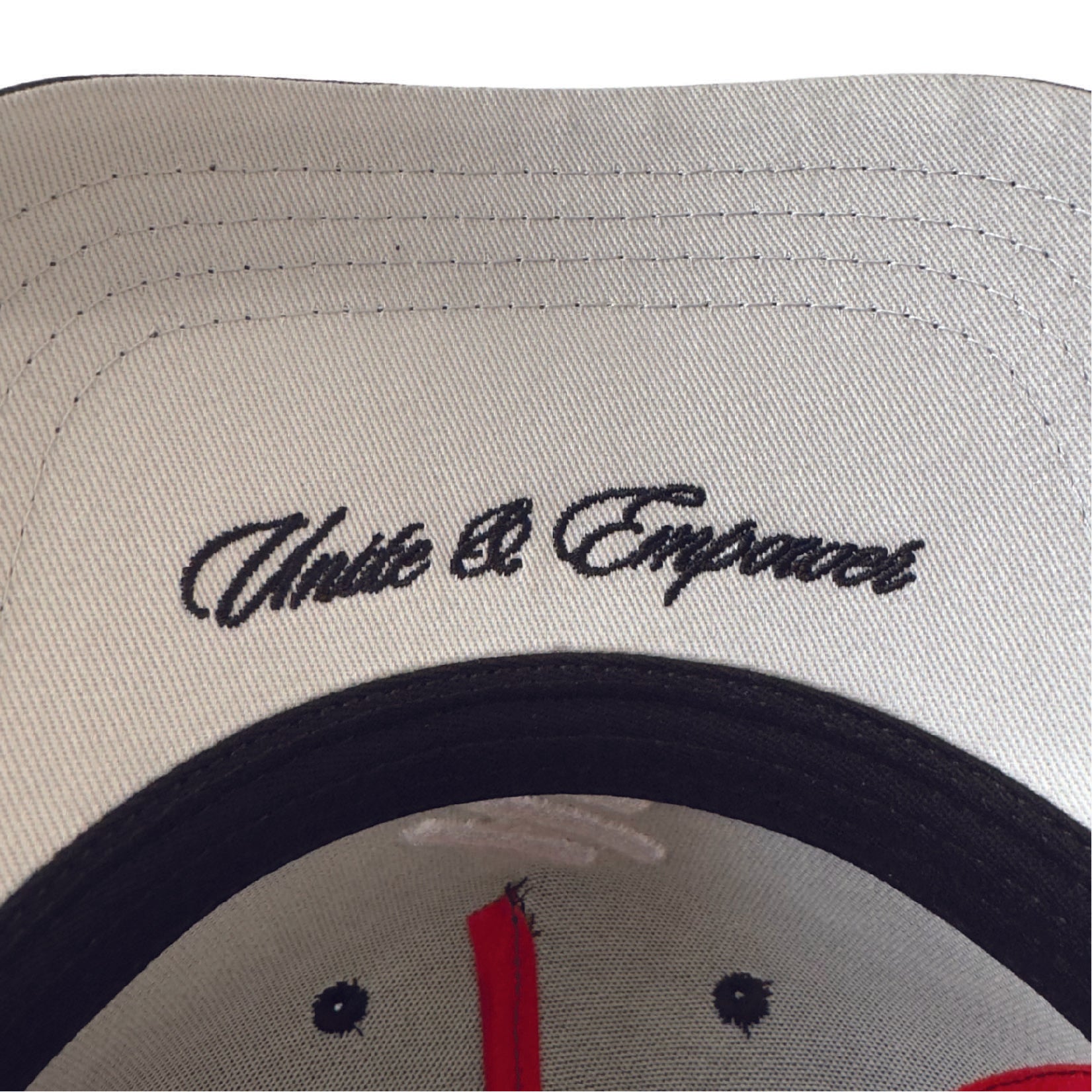 Black Unity Crest Snapback Hat w/Side Oval Logo