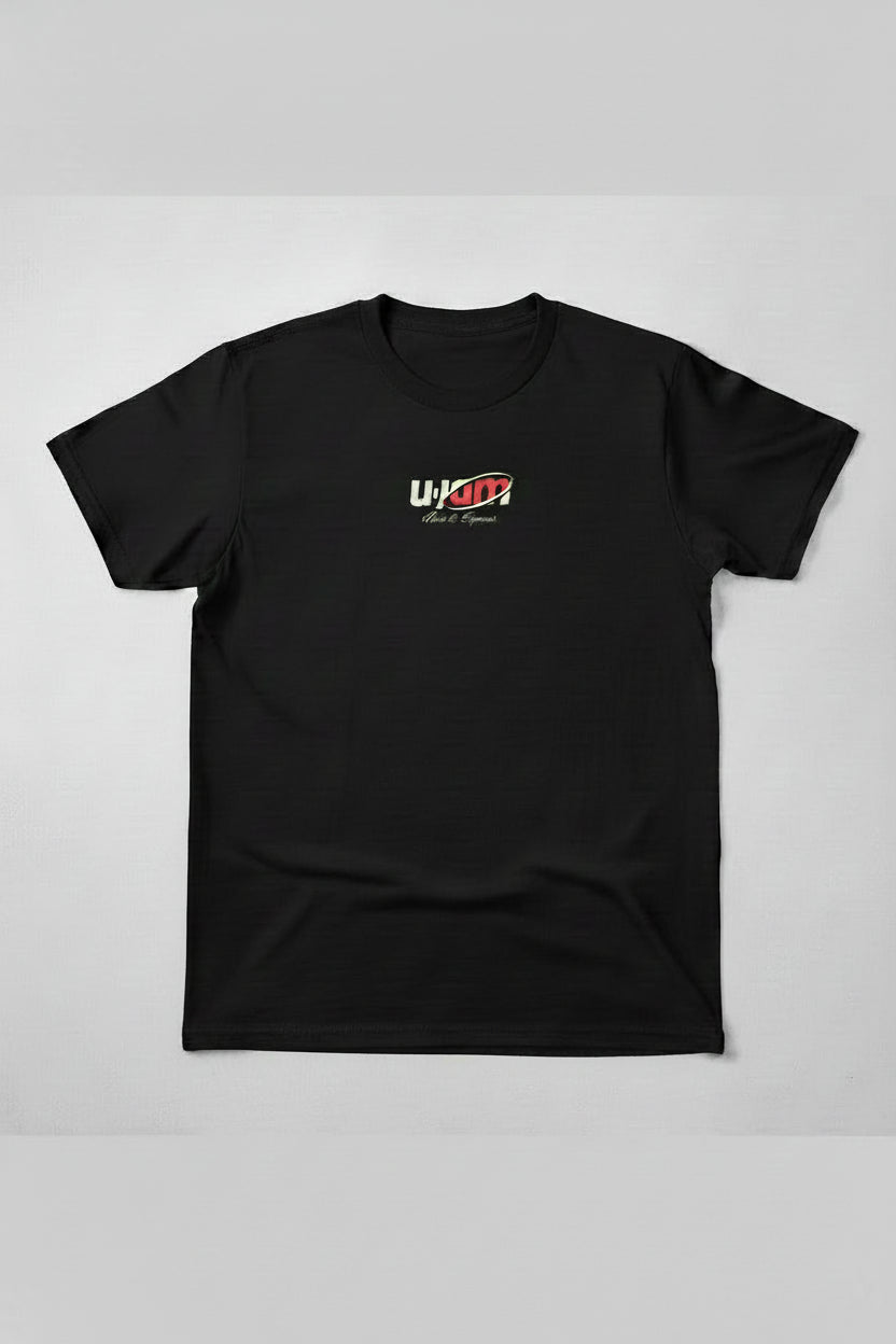 Jersey Tee Premium Short Sleeve Black w/Oval Logo - Unite & Empower
